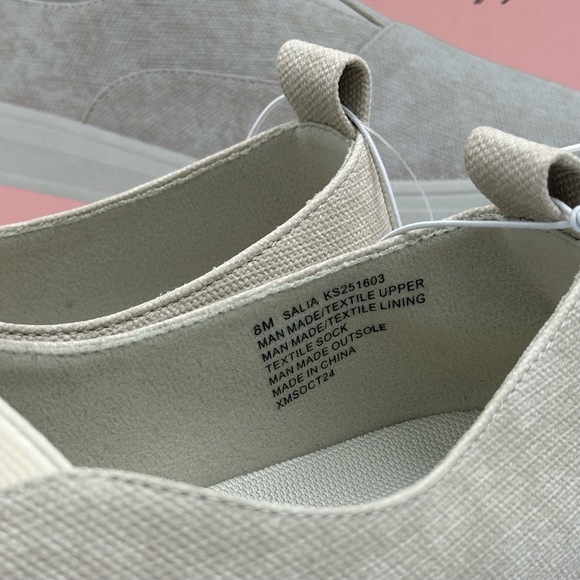 Kensie‎ Salia Beige Slip-On Sneakers Women’s Size 8 NIB - Picture 8 of 8
